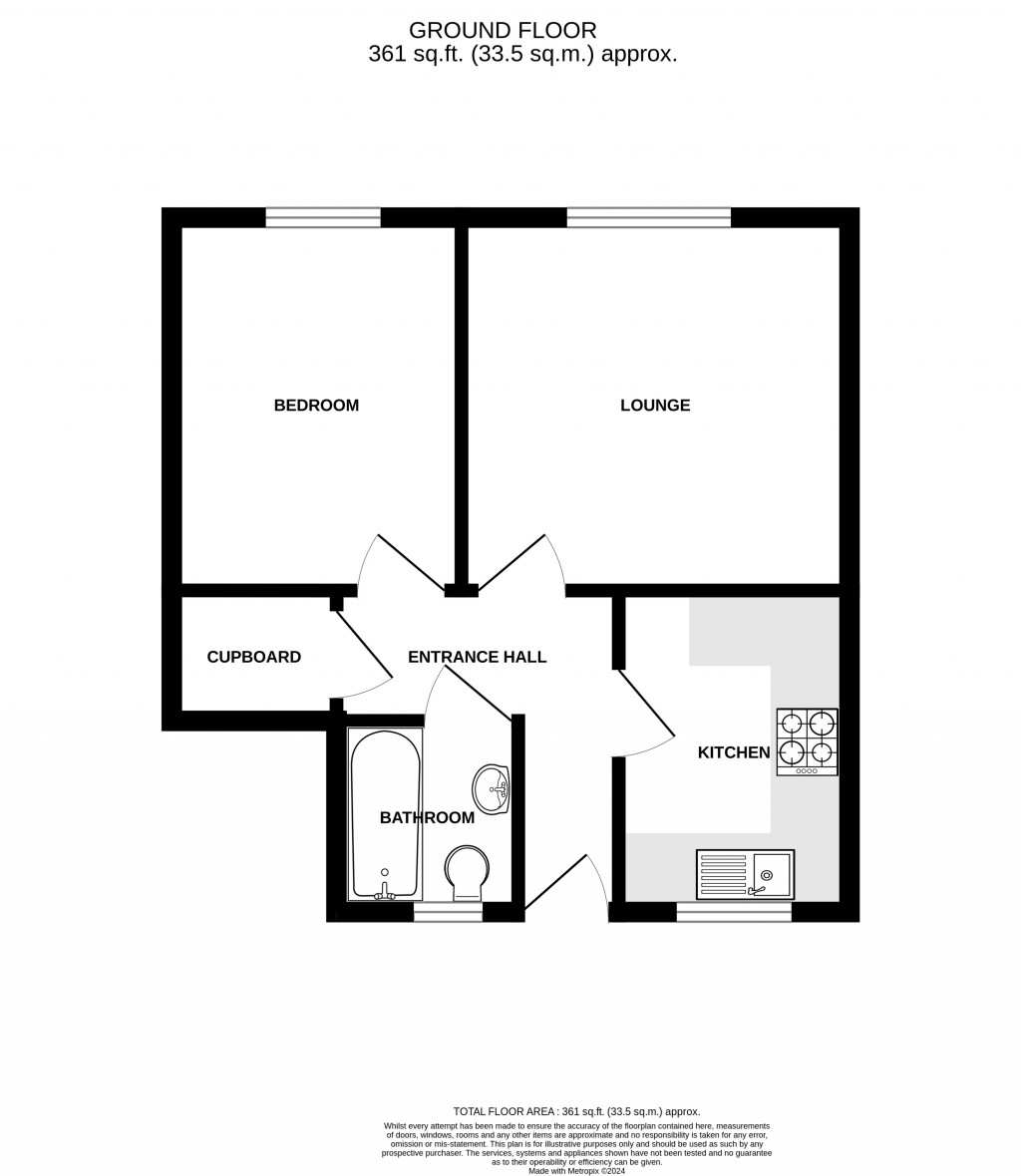 Floorplans For Brutton Way, Chard, Somerset, TA20