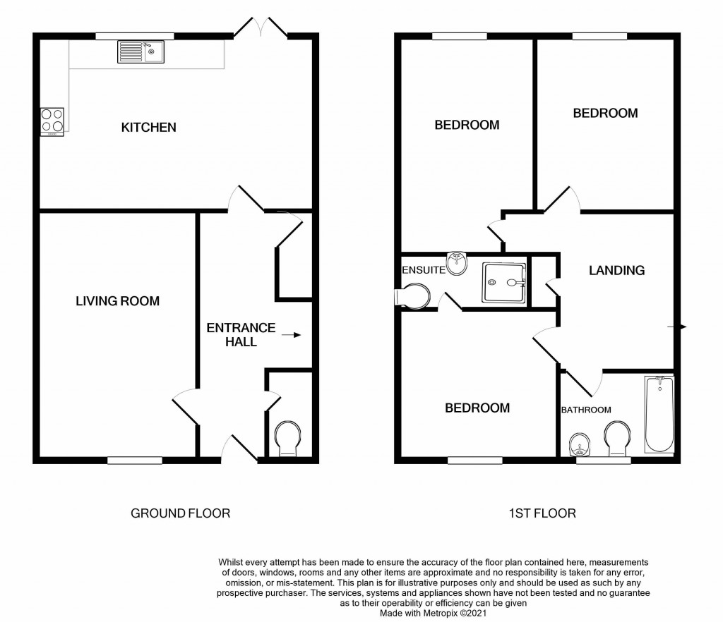 Floorplans For Woodside Walk, Chard, Somerset, TA20