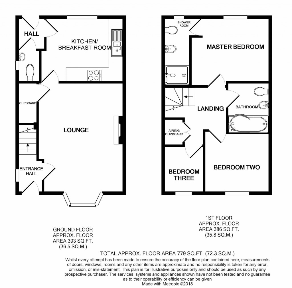 Floorplans For Samuel Vickery Way, Chard, Somerset, TA20