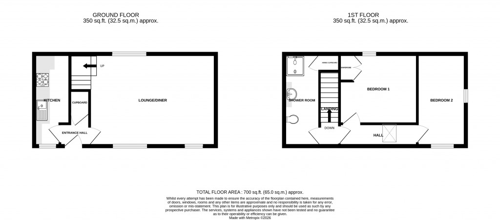 Floorplans For Speke Court, Speke Close, Ilminster, Somerset, TA19