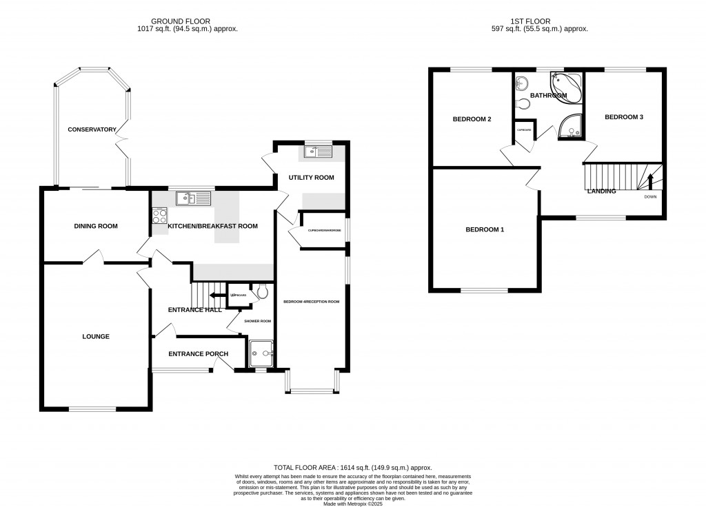 Floorplans For Rectory Gardens, Combe St Nicholas, Somerset, TA20