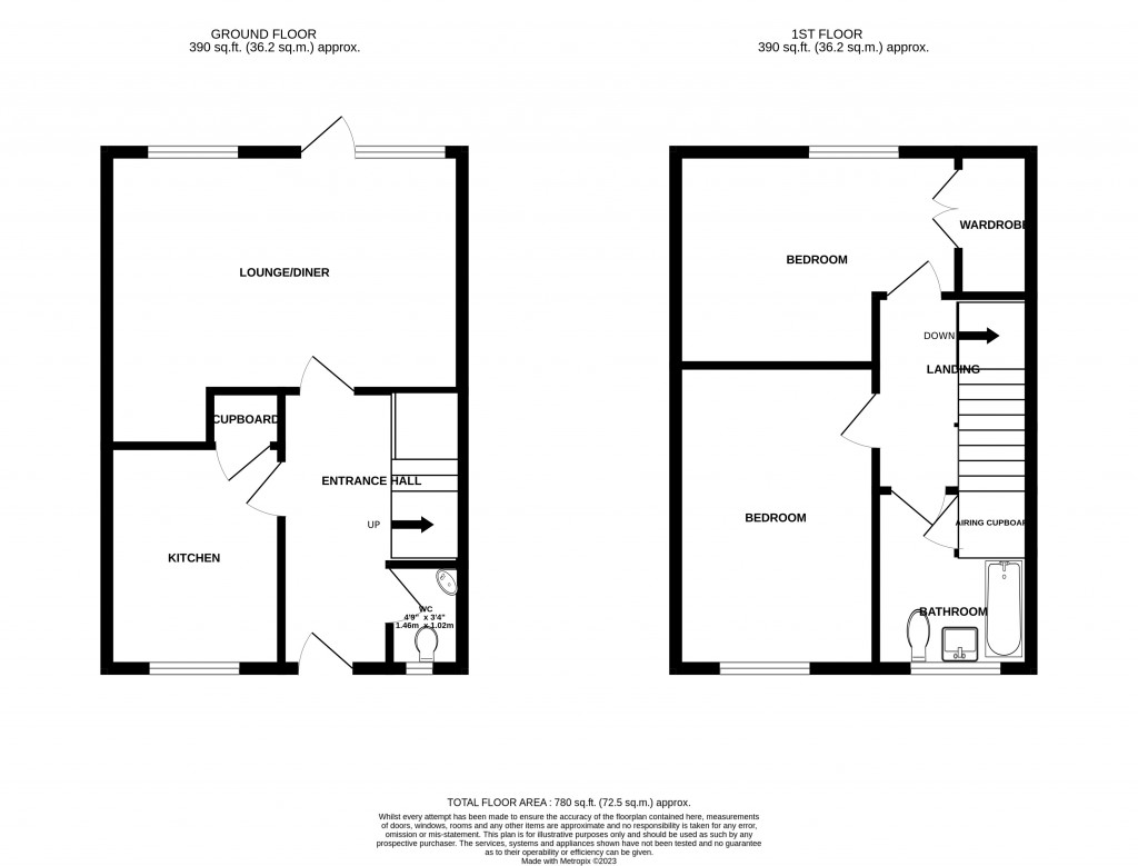 Floorplans For Holyrood Street, Chard, Somerset, TA20