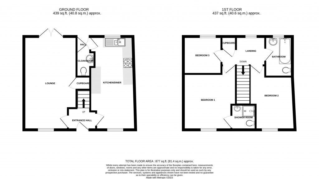 Floorplans For Broad Street, Chard, Somerset, TA20