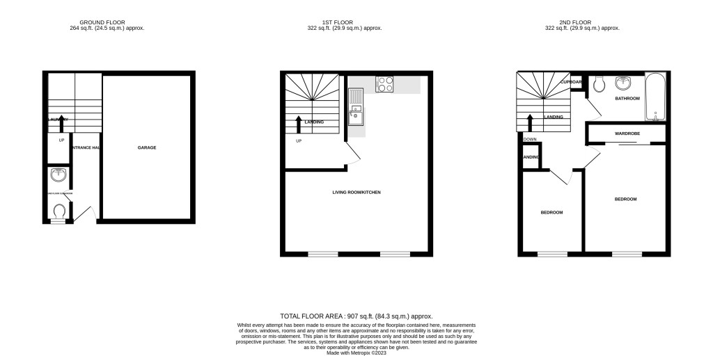 Floorplans For Foundry Mews, Combe Street, Chard, Somerset, TA20