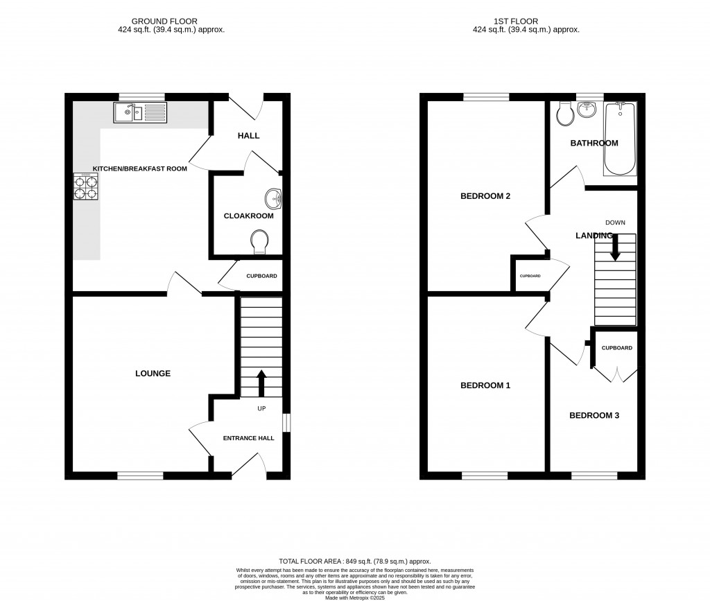 Floorplans For Brunel Court, Chard, Somerset, TA20