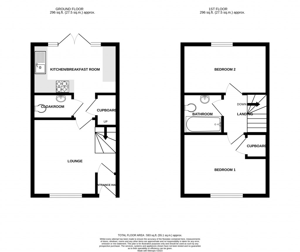 Floorplans For Honeycombe Vale, Chard, Somerset, TA20