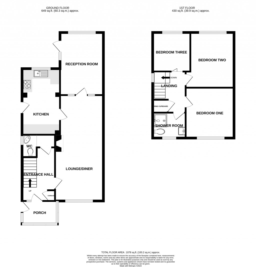 Floorplans For King Cuthred Drive, Chard, Somerset, TA20