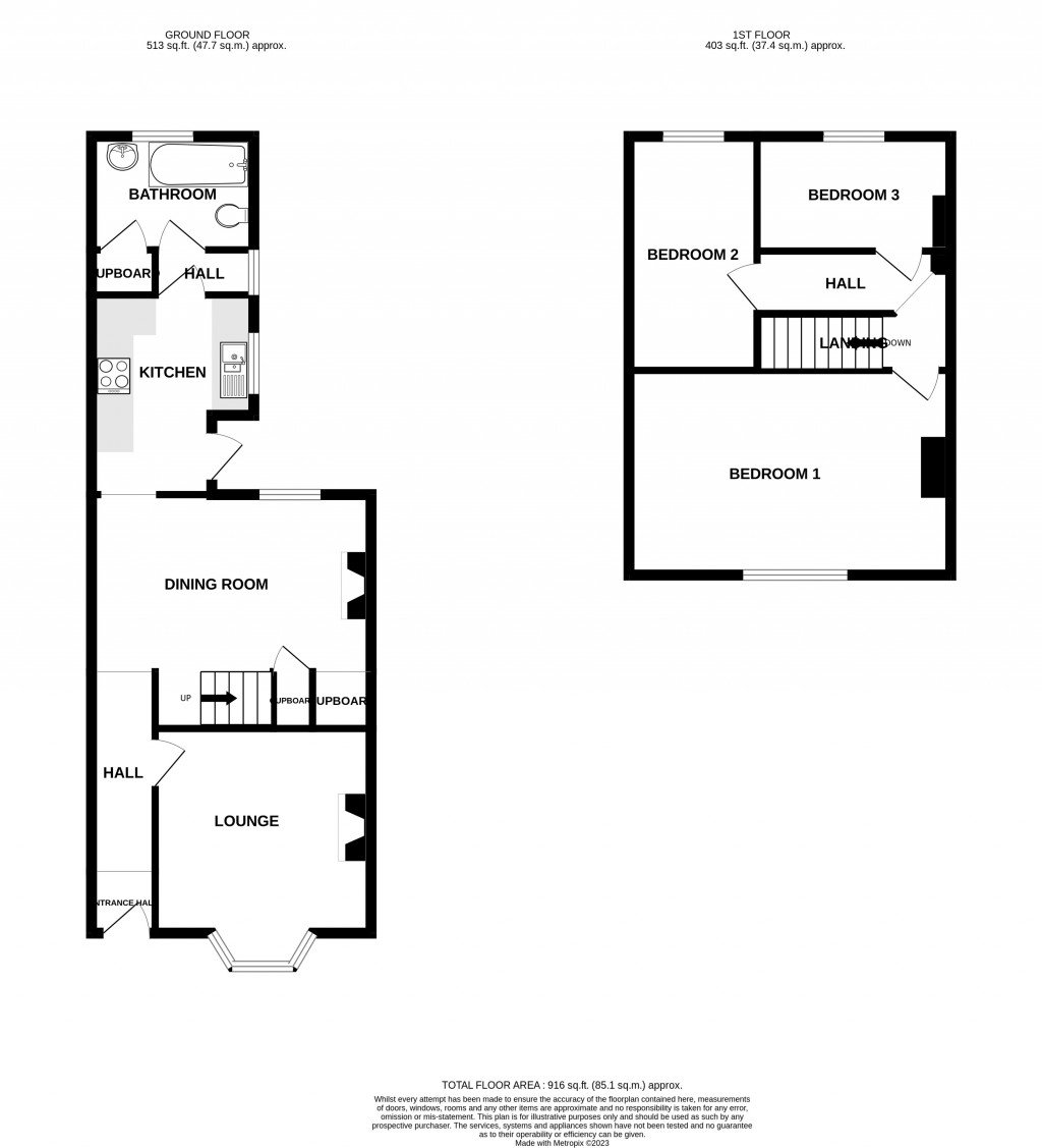 Floorplans For Dyke Hill Terrace, Tatworth, Somerset, TA20