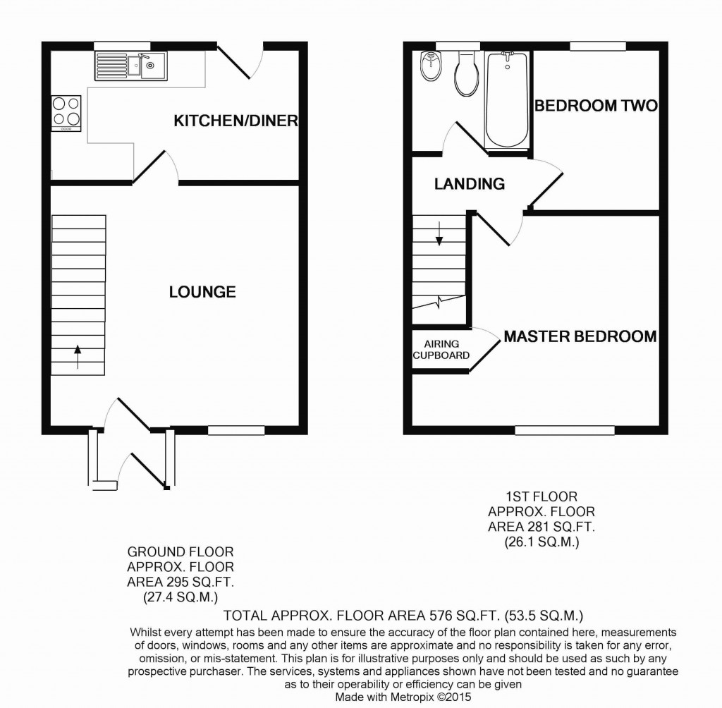 Floorplans For Crib Close, Chard, Somerset, TA20