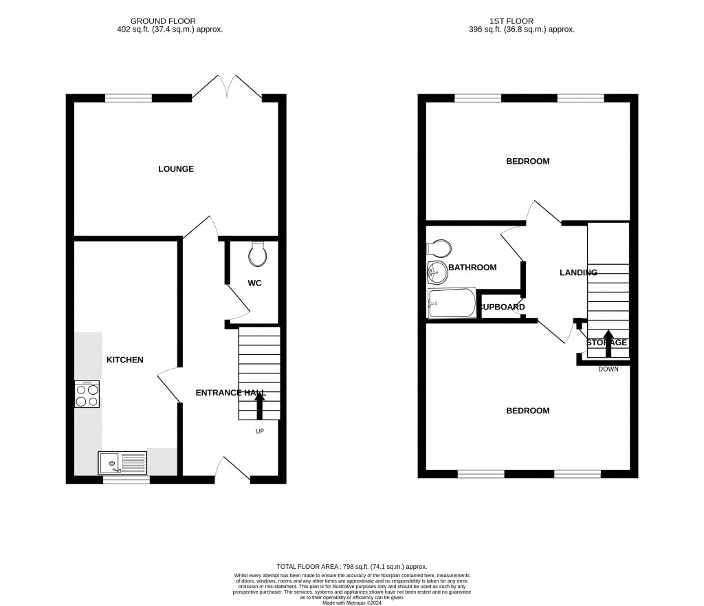 Floorplans For Sisken Place, Houndstone, Yeovil, Somerset, BA22