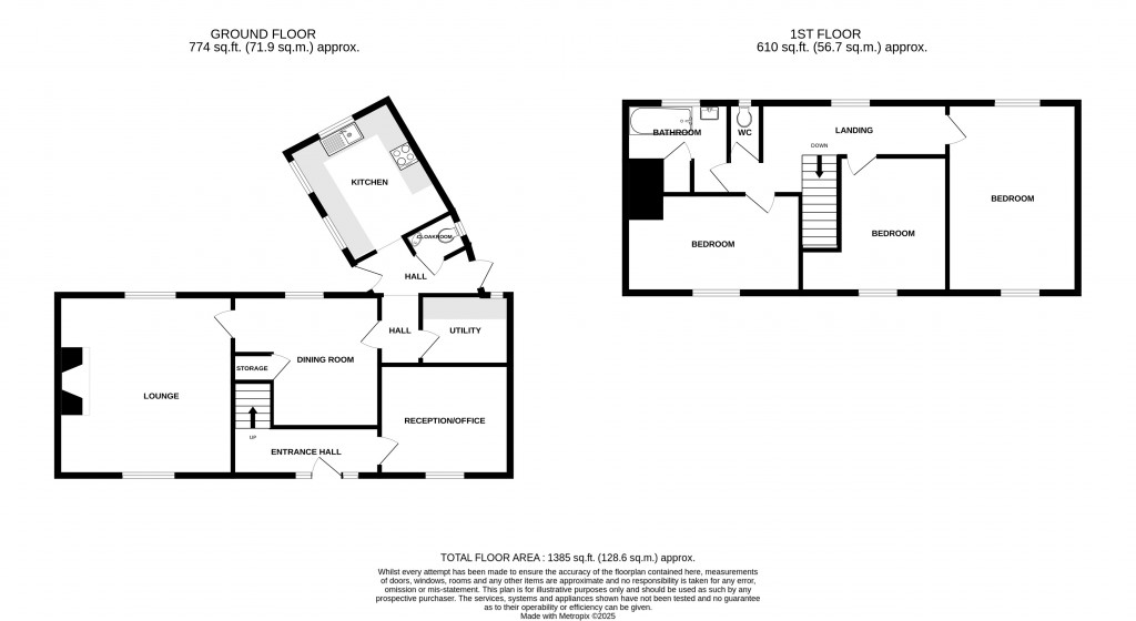 Floorplans For Silver Street, Chard, Somerset, TA20