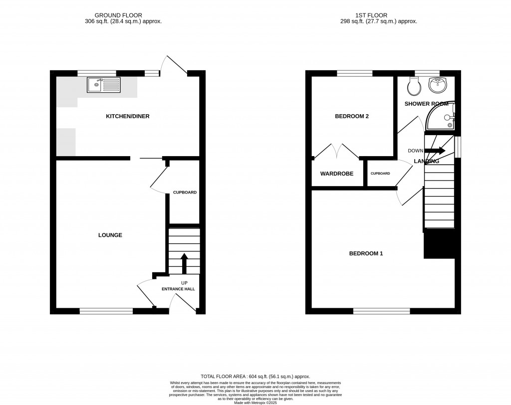 Floorplans For Helmstedt Way, Chard, Somerset, TA20