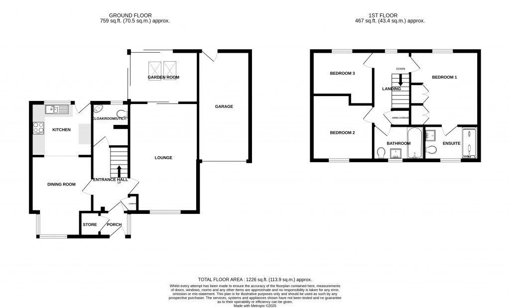 Floorplans For Beasley Court, Chard, Somerset, TA20