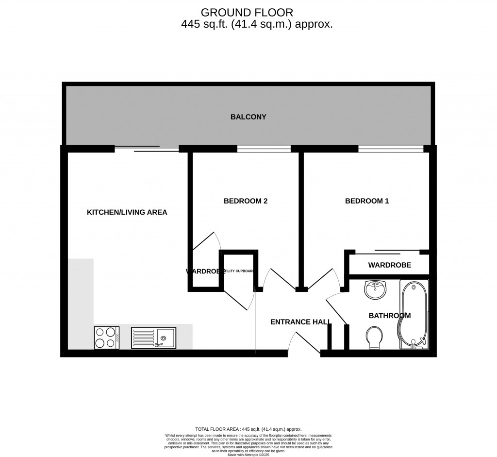 Floorplans For Chataway House, Chard, Somerset, TA20
