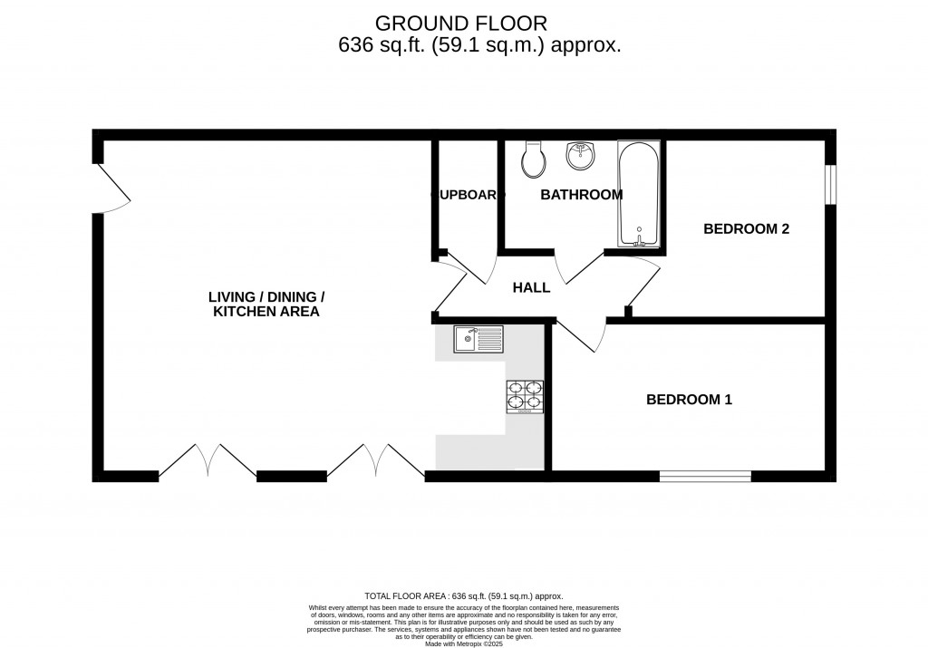 Floorplans For Hazel Court, Chard, Somerset, TA20