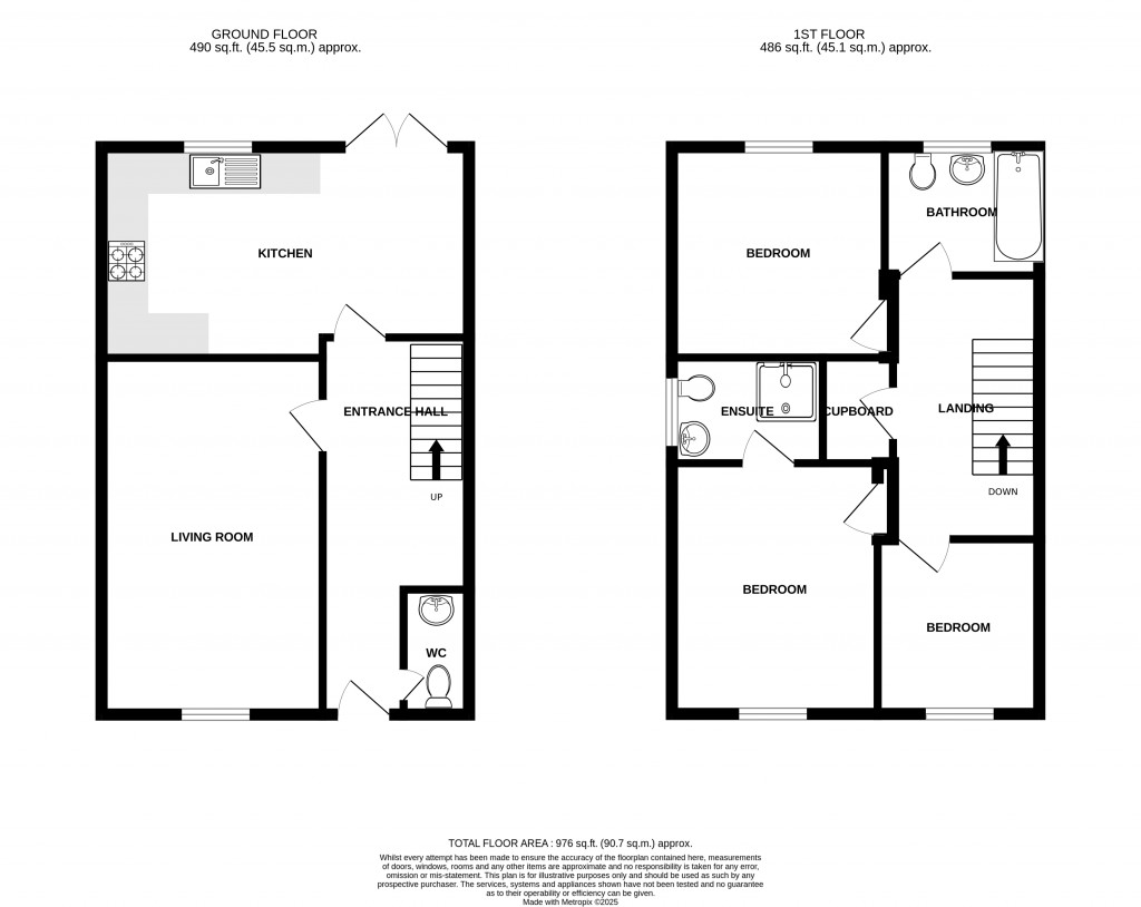 Floorplans For Birch Grove, Chard, Somerset, TA20
