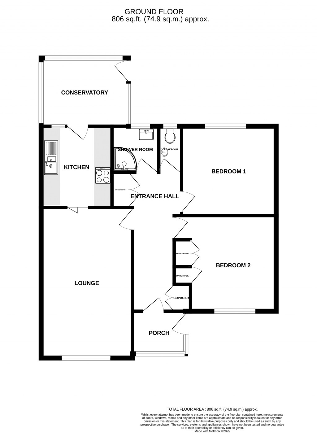Floorplans For Elm Street, Chard, Somerset, TA20