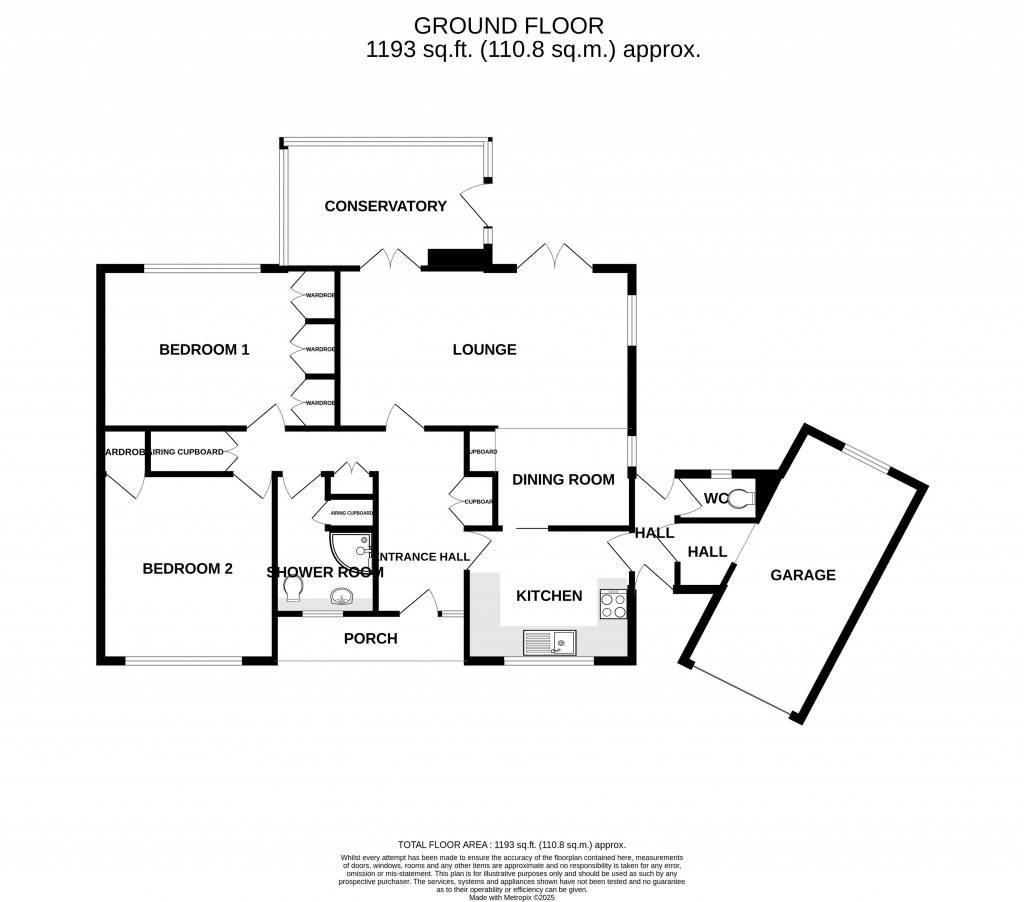 Floorplans For Bewley Court, Chard, Somerset, TA20
