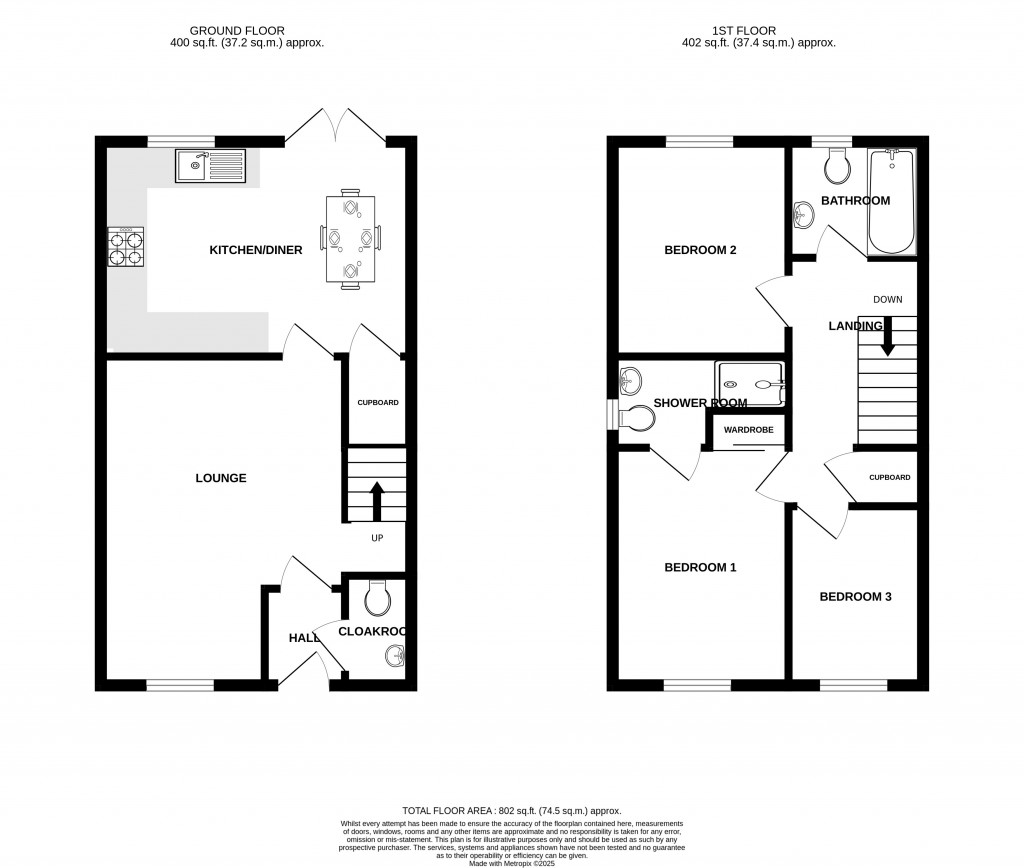 Floorplans For Honeycomb Vale, Chard, Somerset, TA20