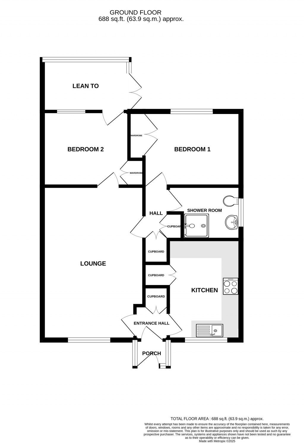 Floorplans For Watermead, Tatworth, South Chard, Somerset, TA20
