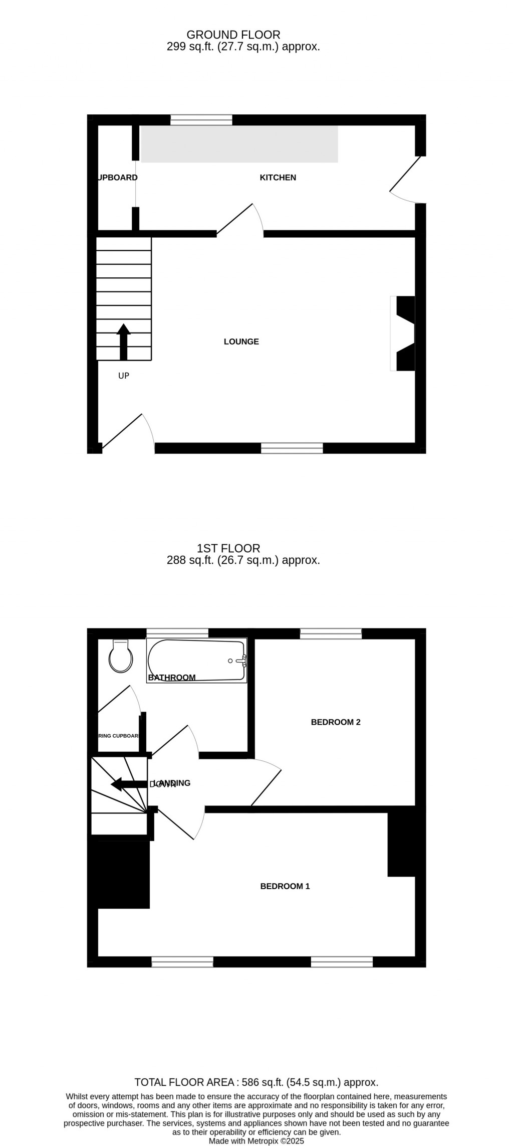 Floorplans For Bath Street, Chard, Somerset, TA20