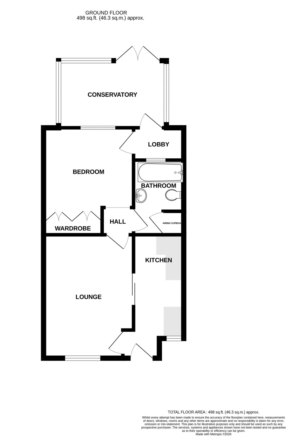 Floorplans For Manor Close, Chard, Somerset, TA20