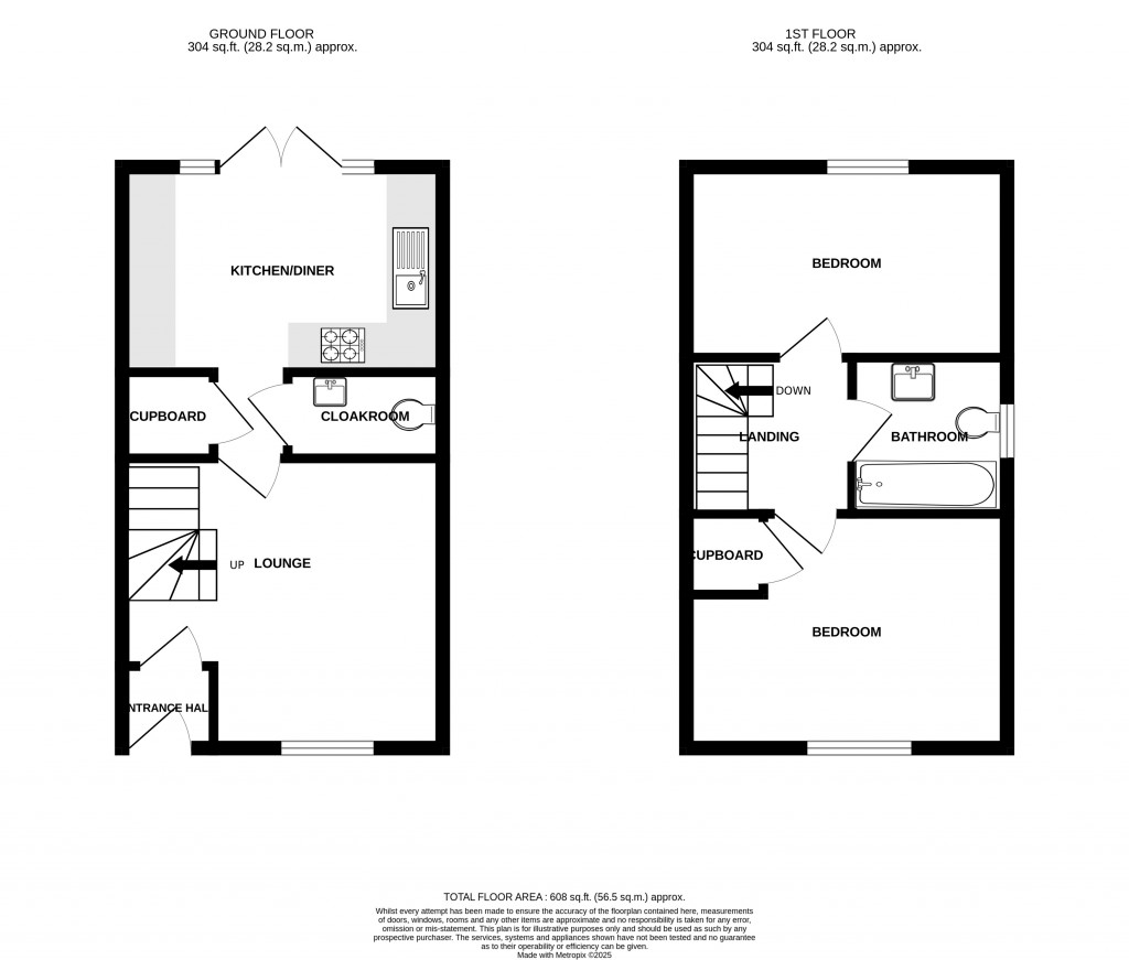 Floorplans For Honeycomb Vale, Chard, Somerset, TA20