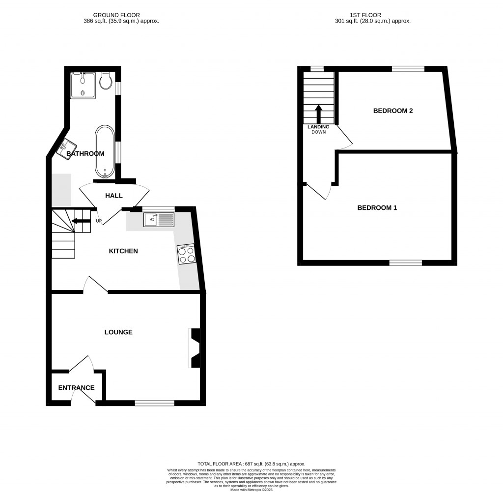 Floorplans For Crimchard, Chard, Somerset, TA20
