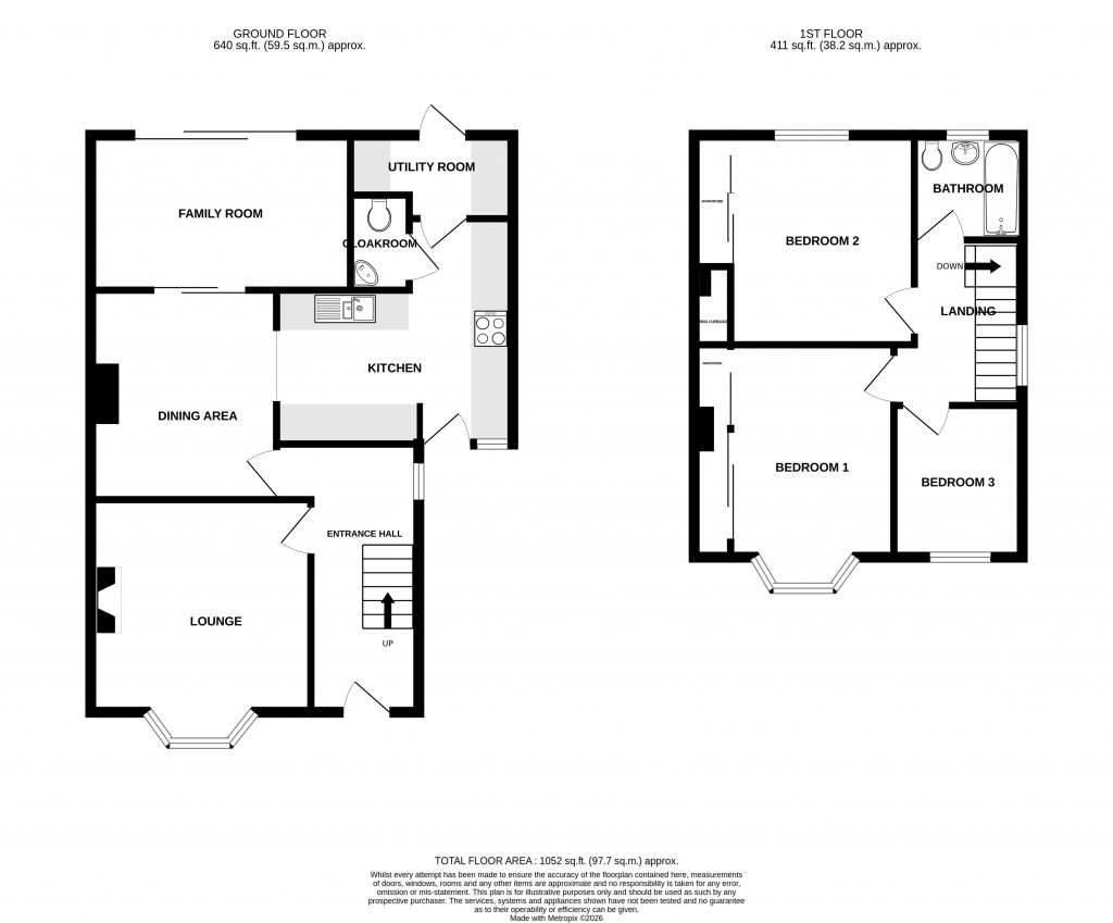 Floorplans For Axeford, Chard Junction, Somerset, TA20
