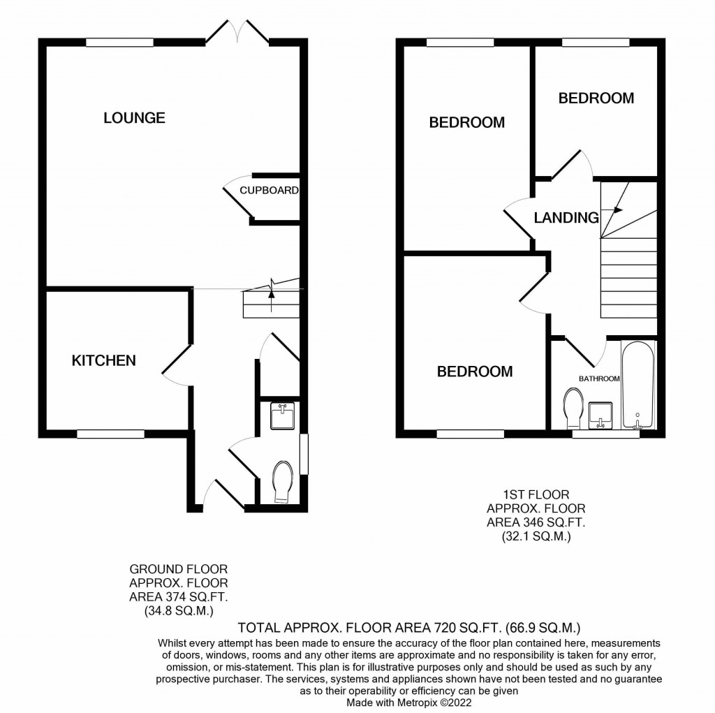 Floorplans For Glynswood, Chard, Somerset, TA20