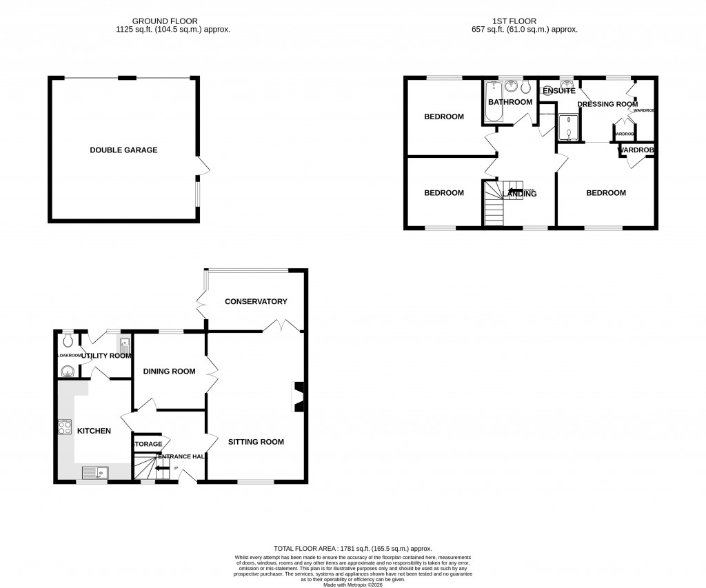 Floorplans For Tansee Hill, Thorncombe, Dorset, TA20