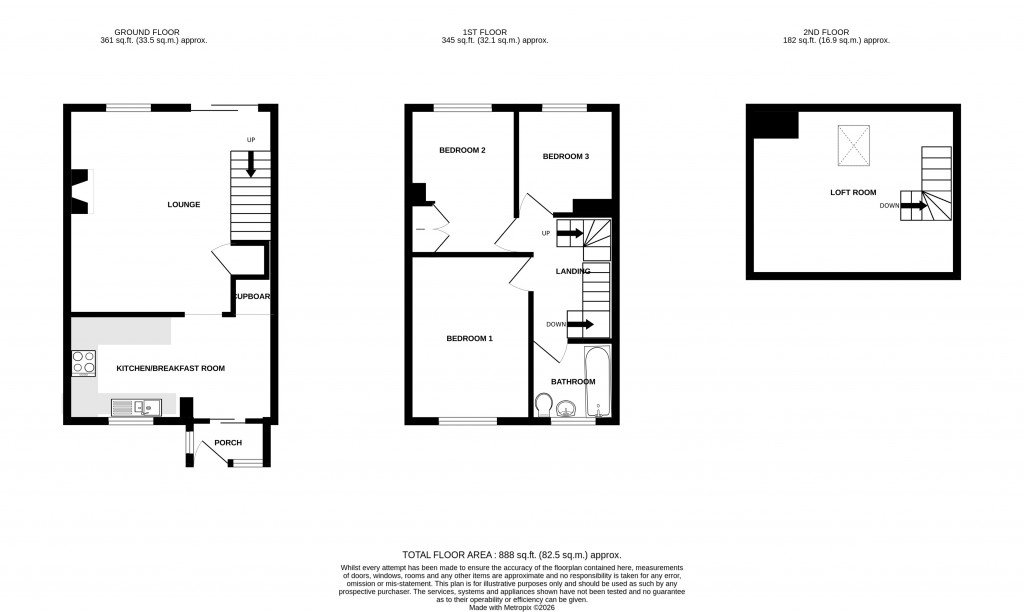 Floorplans For Glynswood, Chard, Somerset, TA20
