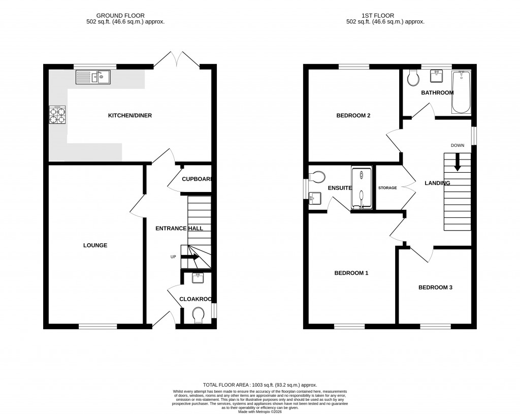 Floorplans For Lombardy Avenue, Chard, Somerset, TA20